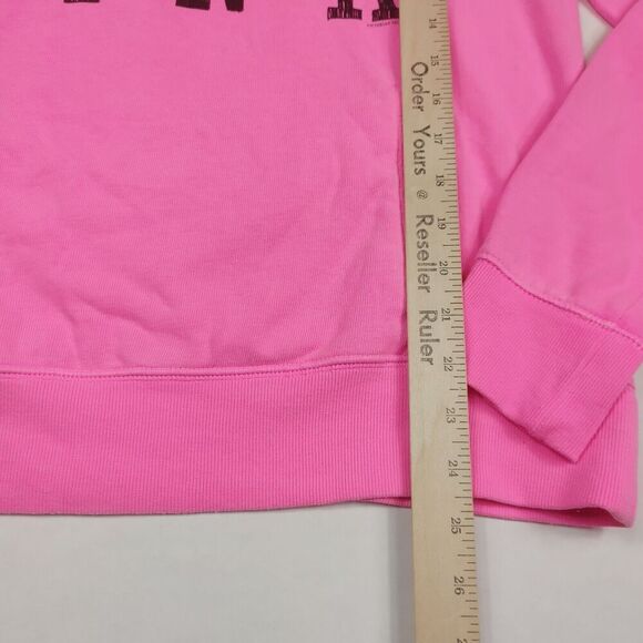 Victorias Secret PINK 1/4 Zip Sweatshirt Long Sleeve Casual Pullover Top Small - Picture 7 of 11